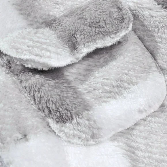 Light Grey Preppy Mens Buffalo Plaid Pattern Flap Pocket Coat - Picture 3 of 5